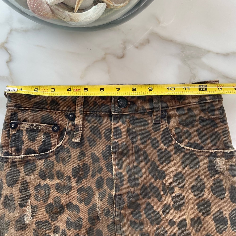 R13 High Rise Mini Skirt🐆😎 - Picture 8 of 14